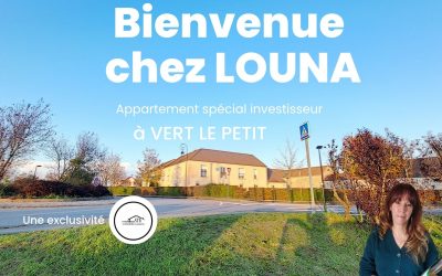 LOUNA 🔑 F2 spécial investisseur : loué, sécurisé, rentable